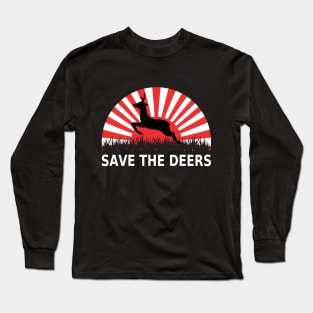 Climate Change Save the Key Deers Long Sleeve T-Shirt